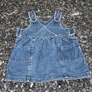 Chic Blue Denim Kids Overalls